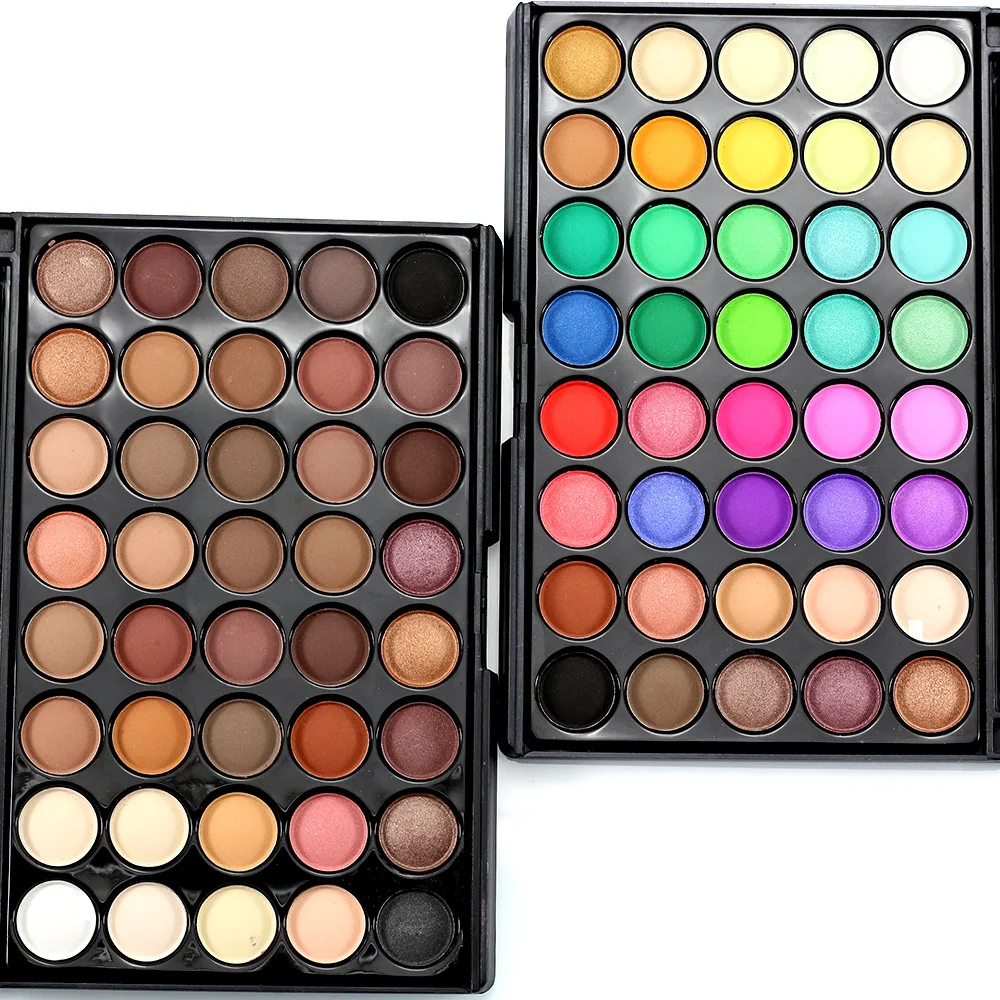 

40 Colors Eyeshadow Palette Makeup-Set Cosmetics Glitter Nude Fashion Korea Eye Shadow Pallete For Women