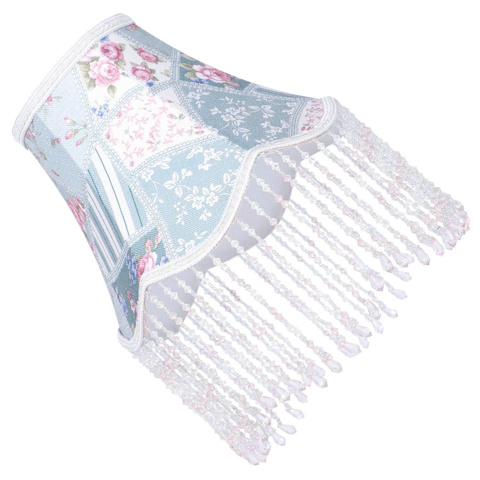 

Embellishments Crafting Cloth Lace Lampshade Lampshades Table Lamps Unique Floral Lamp Shade Fabric Retro Style Lampshade
