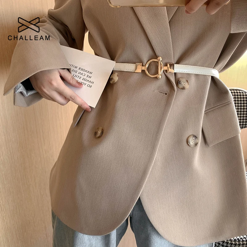Ремень женский тонкий регулируемый x610 пальто скинни | Аксессуары для одежды