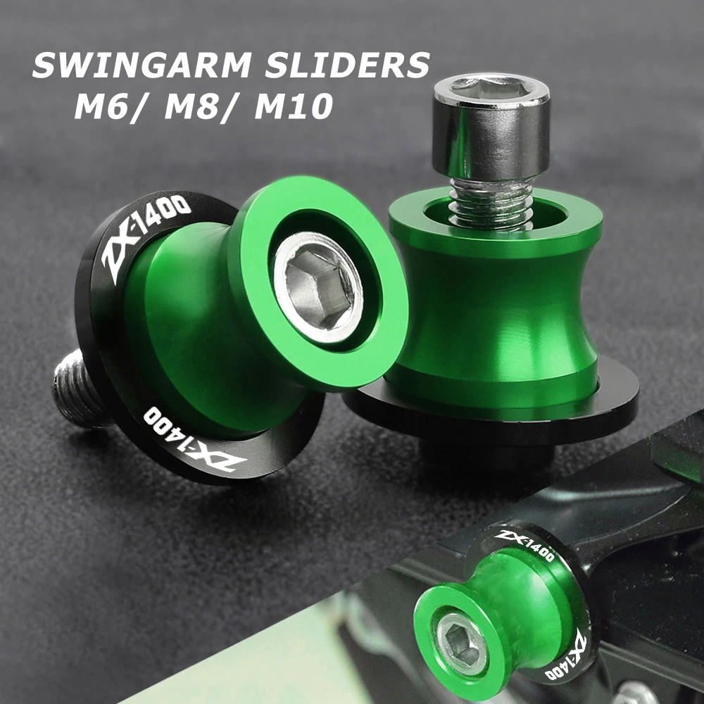 

Катушки для мотоциклов Kawasaki, винты-слайдеры ZX1400 ZX 1400 ZX 14R 06-16 2006-2016 2007 2008 2009