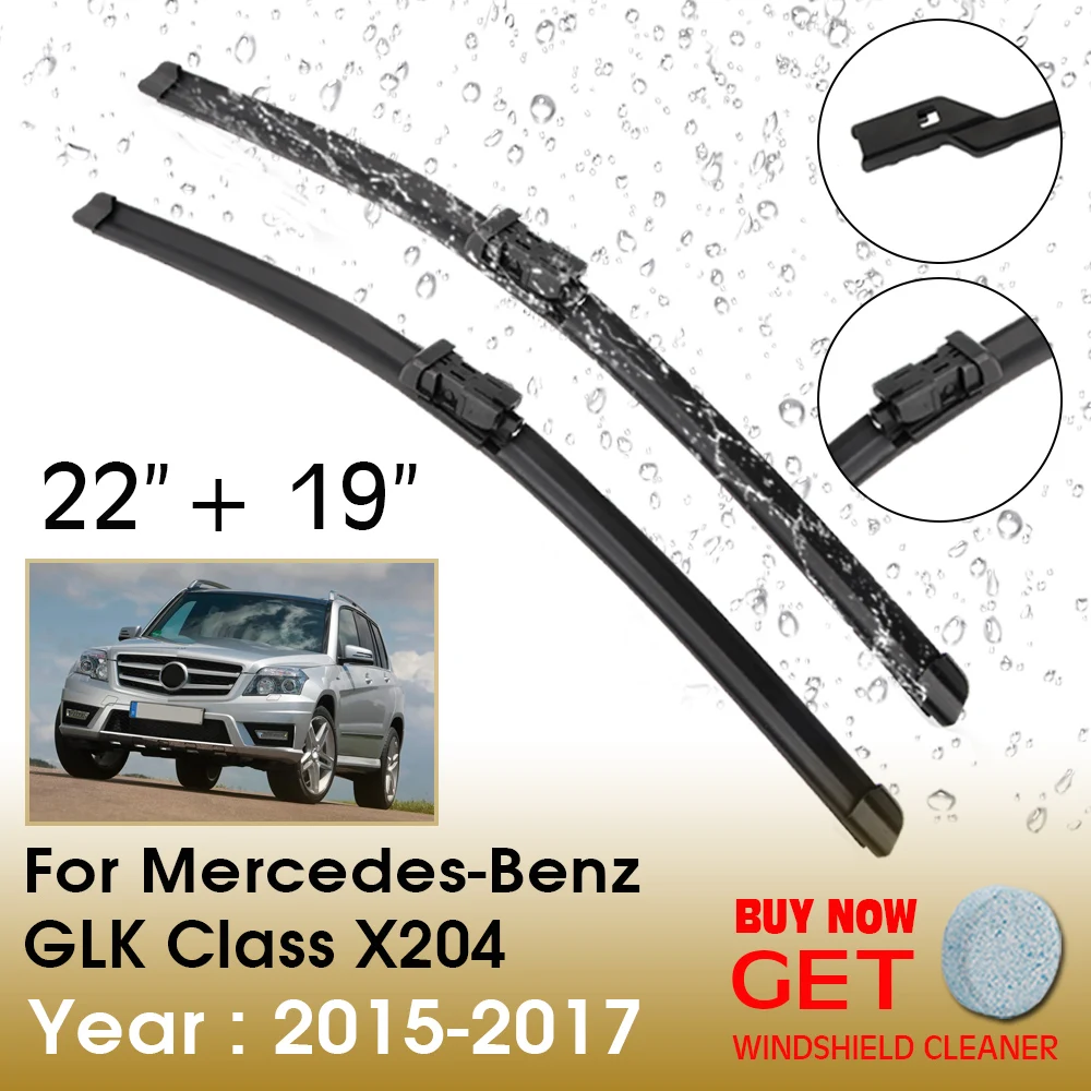 

Стеклоочиститель для Mercedes-Benz GLK Class X204, 22 + 19 дюймов, 2015-2017