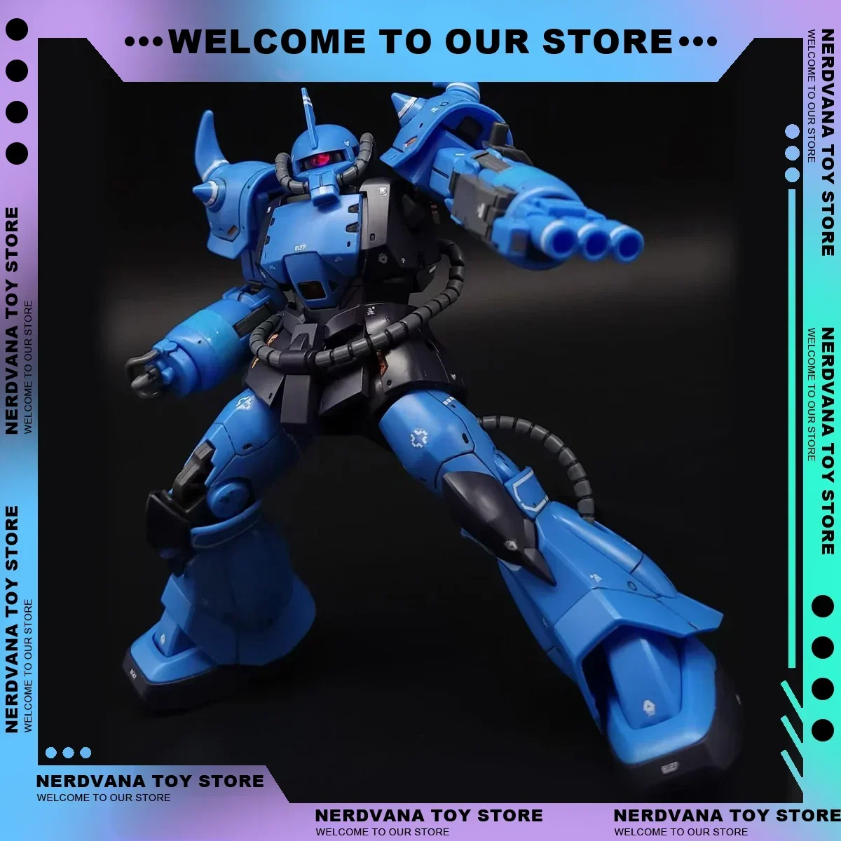 Bandai WEIMEI сборная модель комплект прототип Gouf GTO MSD мобильный демонстратор песочный