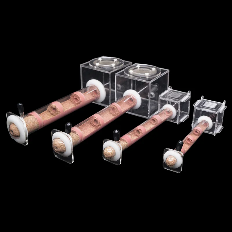 Муравьиная ферма разных размеров бамбуковое гнездо с зоной для кормления