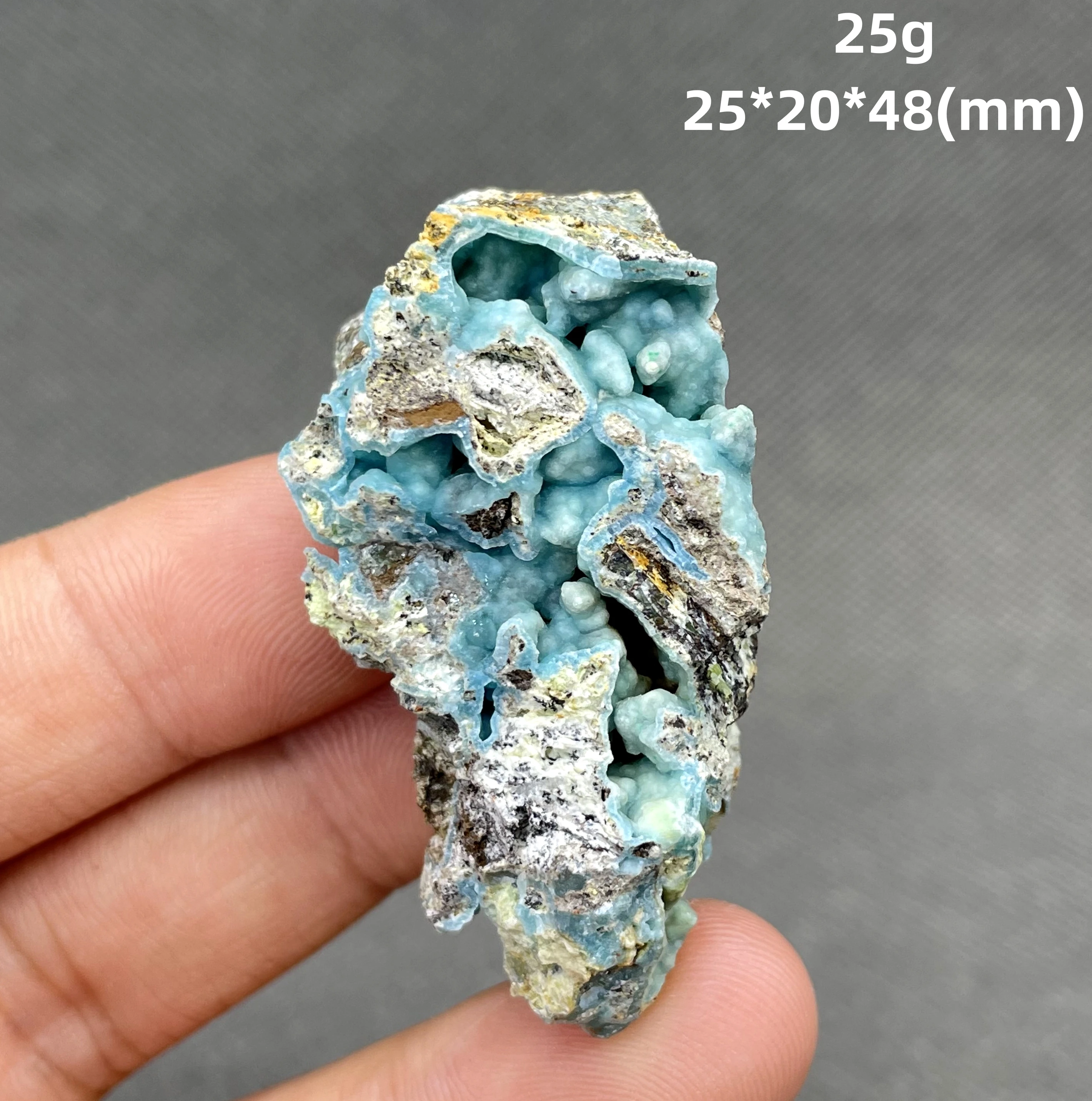 

NEW! 25g Natural Hemimorphite mineral crystal specimens stones and crystals quartz crystals