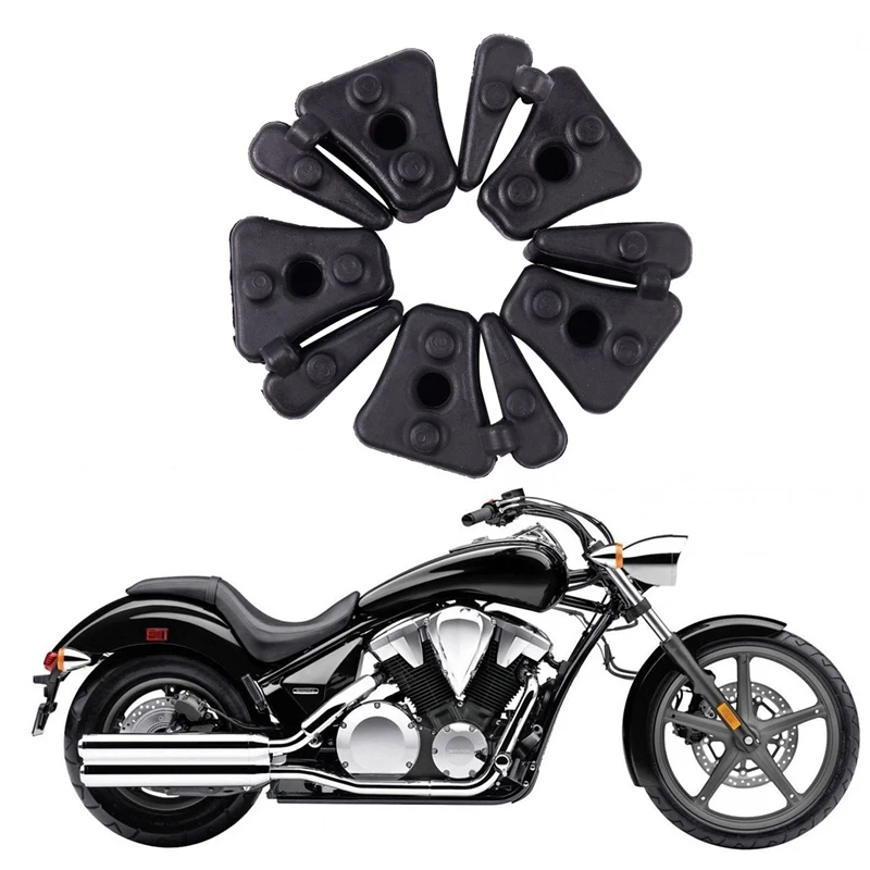 10X мотоциклетный задний фонарь черный для Honda VT750 DC C CD Shadow резиновая звездочка