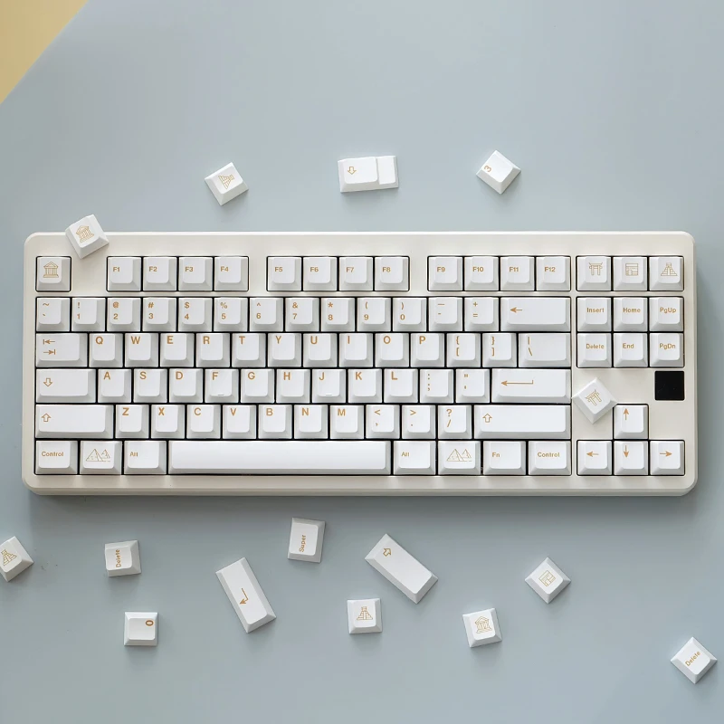 

GMK Civilization Clone Keycaps PBT Dye Subbed Cherry Profile Keycap For MX Switch Mechanical Keyboard GH60 GK61 GK64