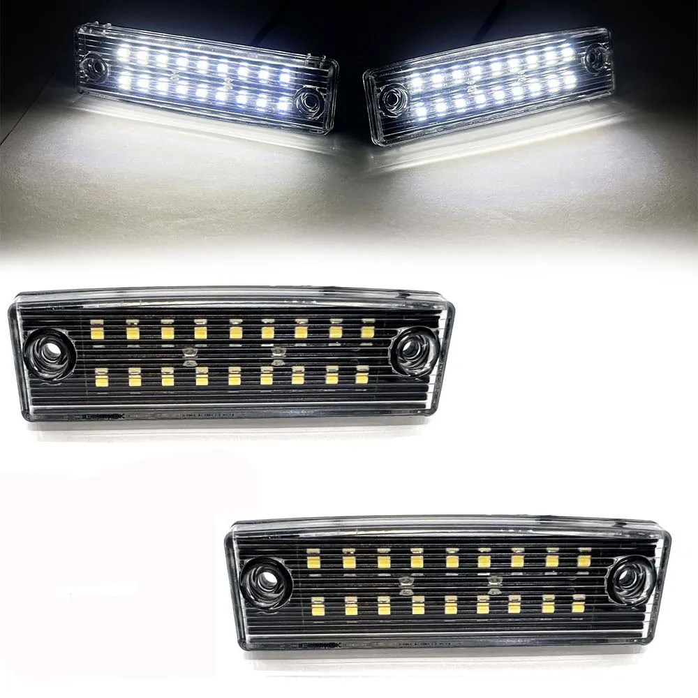 Luz LED de matrícula para Toyota Land Cruiser Prado TRJ150 GRJ15 GDJ15 (Lexus GX 470), lámpara sin errores, 2 piezas