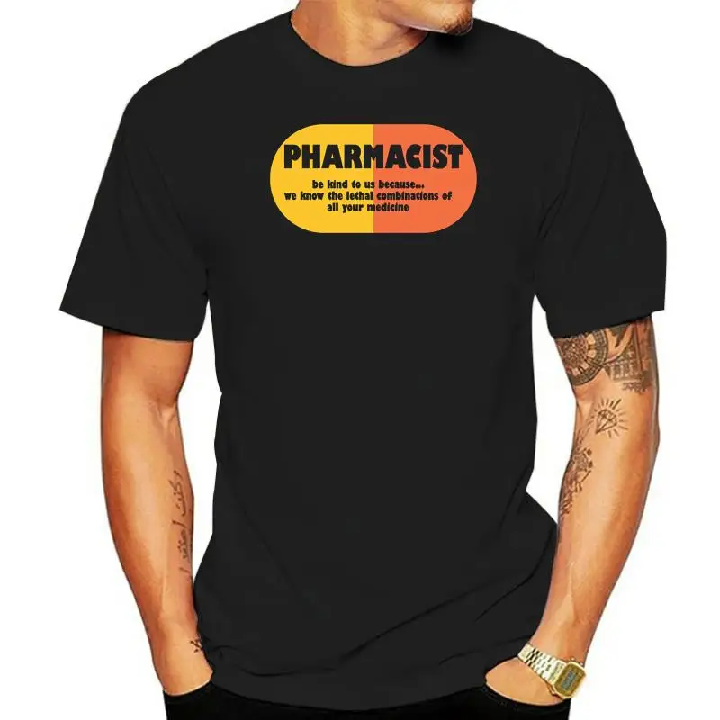Men's Pharmacist / Pharmazy: - be kind to us t shirt Designing Short Sleeve S-3xl Formal Interesting fashion