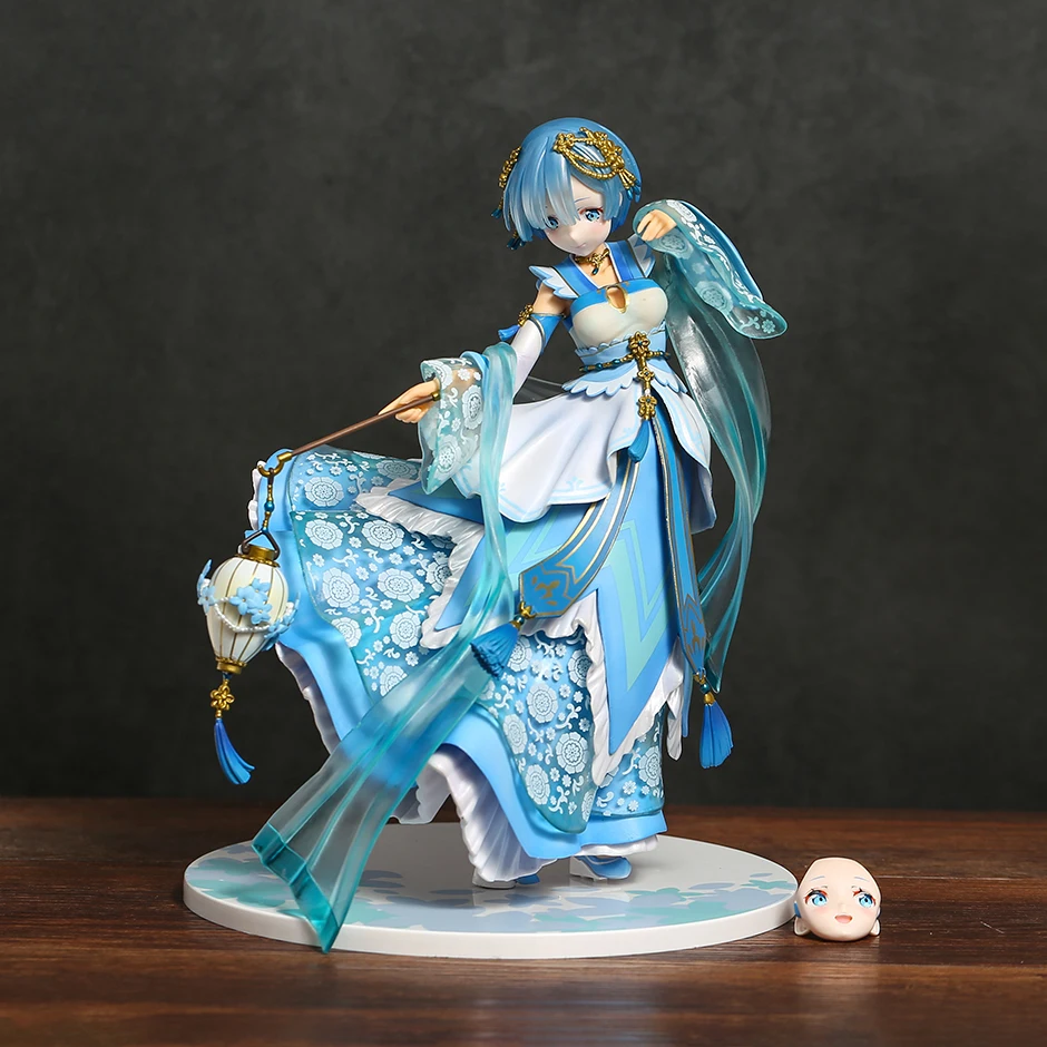 

Re:Zero-Starting Life in Another World Rem Hanfu Chinese Style Anime Figure Statue Model Collectible Toy