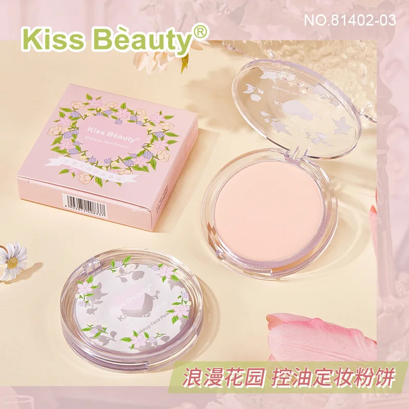

Kissbeauty Garden Mineral Airbrushing Pressed Powder Long-lasting with Makeup Moisturizers to Nourish & Protect Skin