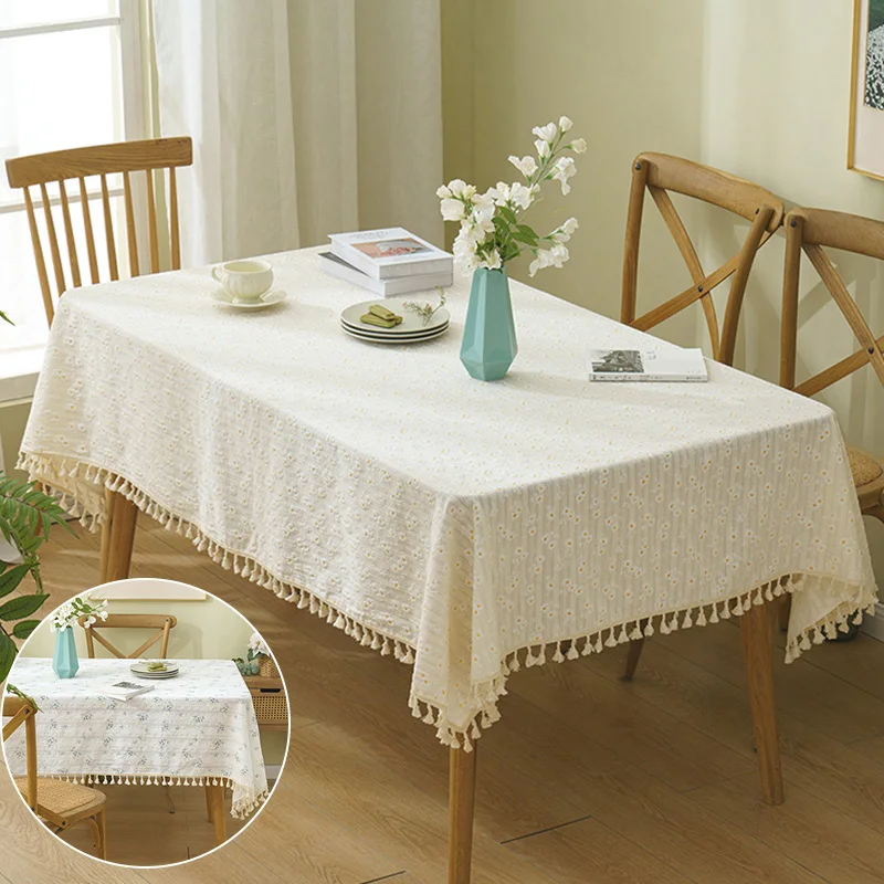 

Изысканная винтажная белая кружевная скатерть для свадебного декора, прозрачная скатерть для домашнего декора, Рождественский и новогодни...