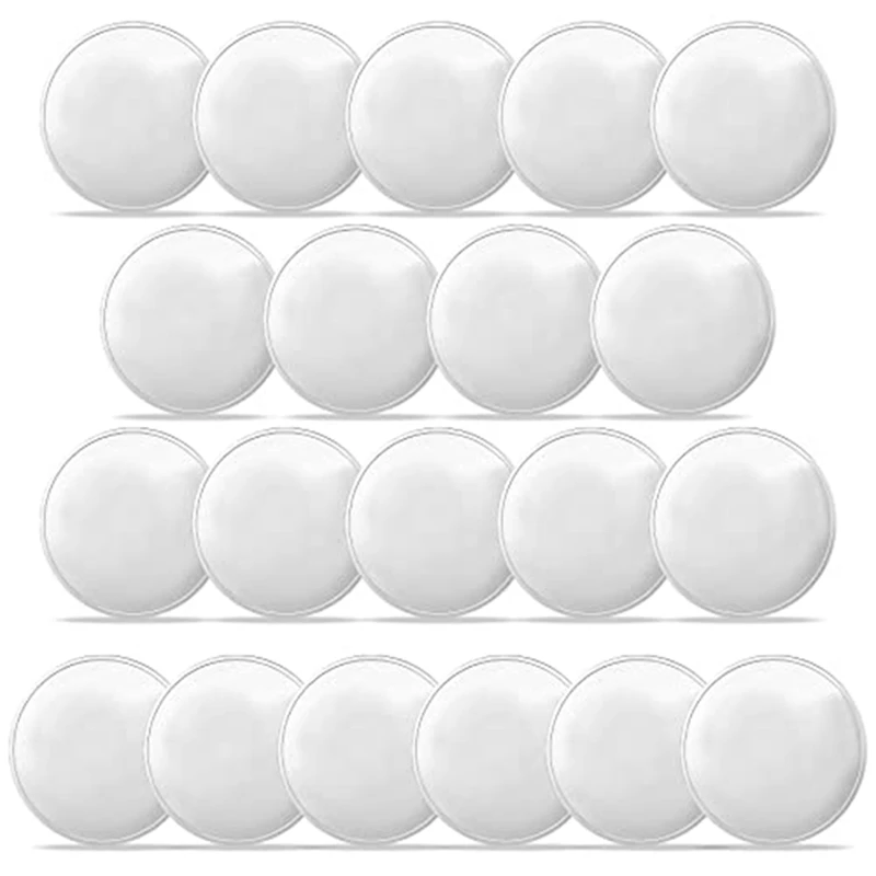 

20 Piece Blank Challenge Coins Plated Laser Blank Coins For Engraving 1.57Inch Round 0.11Inch Thick Metal Stamping Blank A