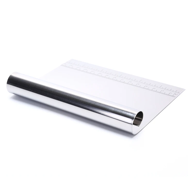 Скребок для теста пиццы из нержавеющей стали кухонный скребок выпечки