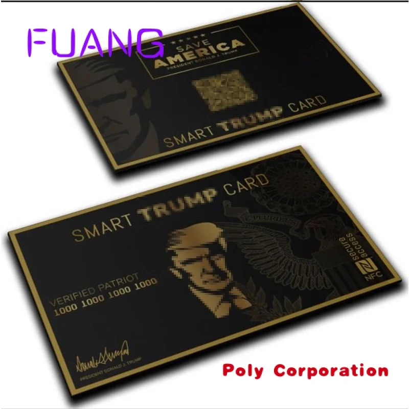 Premium Custom Stripe Membership Bank Card Amex Express Black Card 100 US Dollars Banknote VIP Customized Business Credit Card