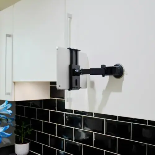 

Washroom Kitchen Mirror Door Tablet Mount Holder for Apple iPad Mini Air