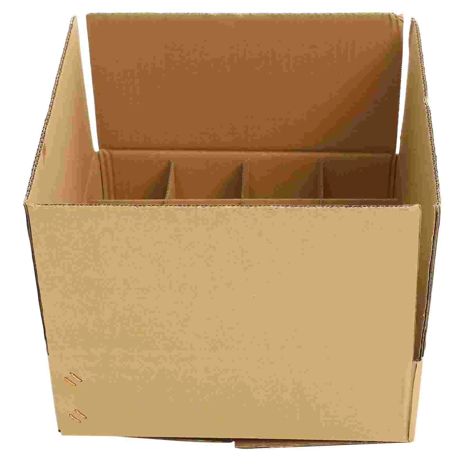 

Corrugated Paper Box Divided Packing Box Multi-function Shipping Box Box for Moving