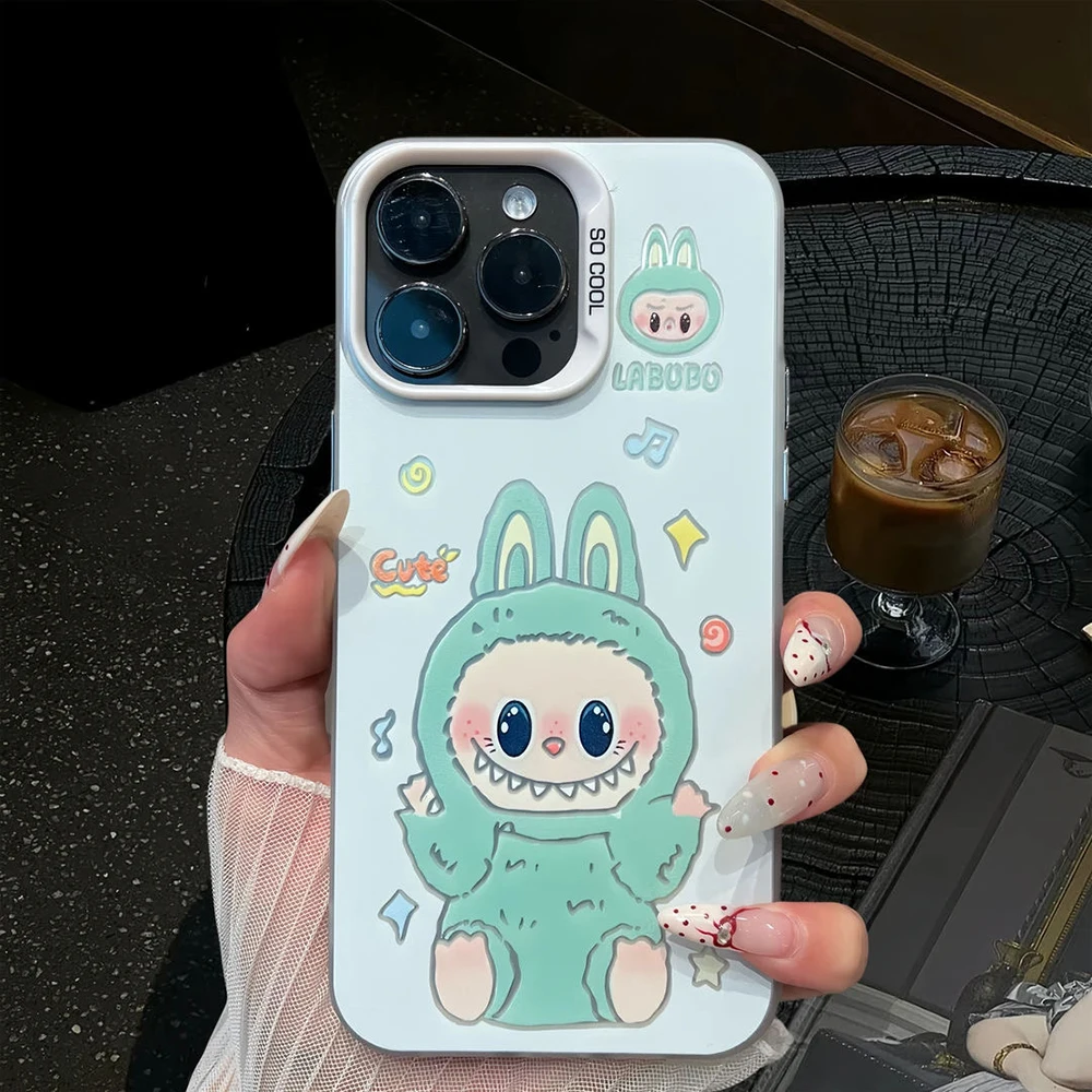 Чехол для телефона Cartoon New Doll Labubu Huawei Honor 200 90 X6b X7a X9a X5 X8a X9b X7b X9 70 nova 11 10 4G 5G матовая
