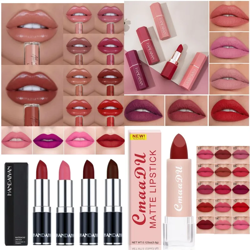 

2022 New Lip Gloss Long Lasting Makeup Beauty Lip Glaze Cream Liquid Lipstick Waterproof Non-stick Cup Moisturizing Colorful