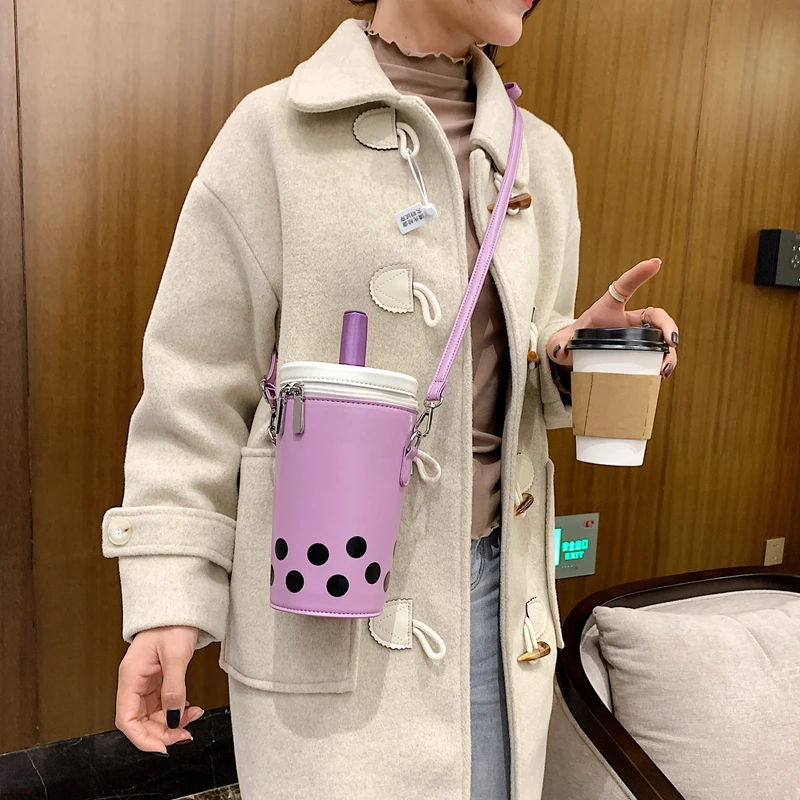 Сумка кросс-боди Женская с милым принтом модная сумочка на плечо для сотового