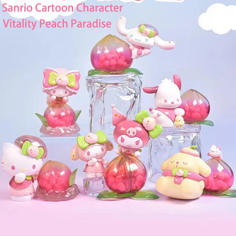 

Kawaii Sanrio Family Vitality персиковый рай Hello Kitty Kuromi My Melody Cinnamoroll милые девушки фотография подарок