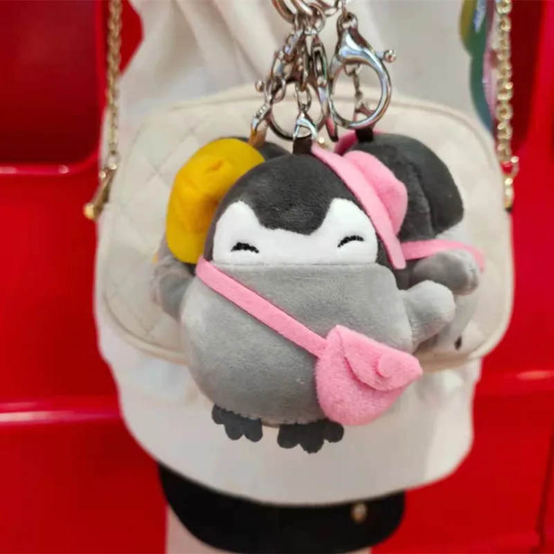 

Ins Japanese Positive Energy Penguin Pendant Plush Doll Transformed Into Cartoon Doll Schoolbag Pendant Key Chain Creativity