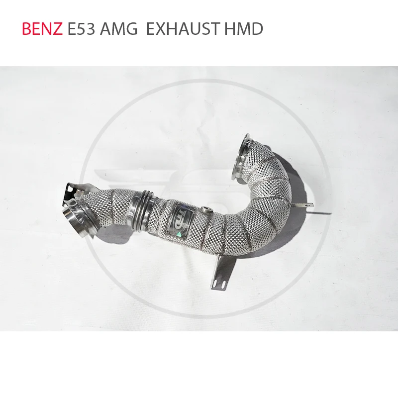 

HMD Car Accessories Exhaust Manifold for Mercedes Benz E53 AMG Muffler With Catalytic Converter Downpipe