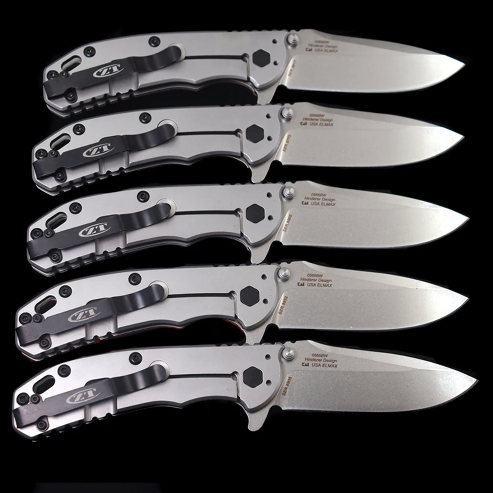 Складной нож ZT0566 ZT 0566CF походный охотничий карманный тактический инструмент для