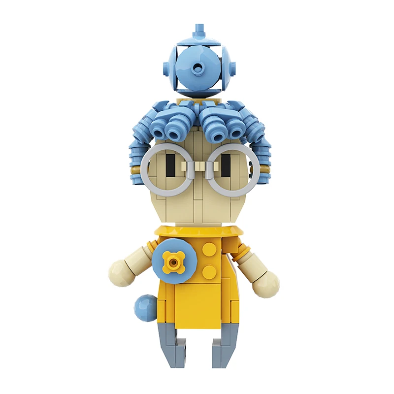 Gobrick MOC Приключения игровой персонаж мамы и папы кирпичные головки набор