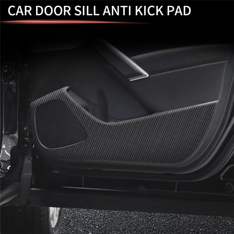 Автомобильная кожаная дверная защитная накладка из личи доска противоударная