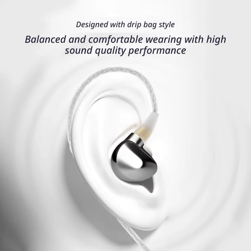 Фото Проводные наушники Questyle ZEN, Hi-Fi наушники-вкладыши с шумоподавлением 40 дБ, физический разъем 3,5 мм, для игр и прослушивания музыки №2