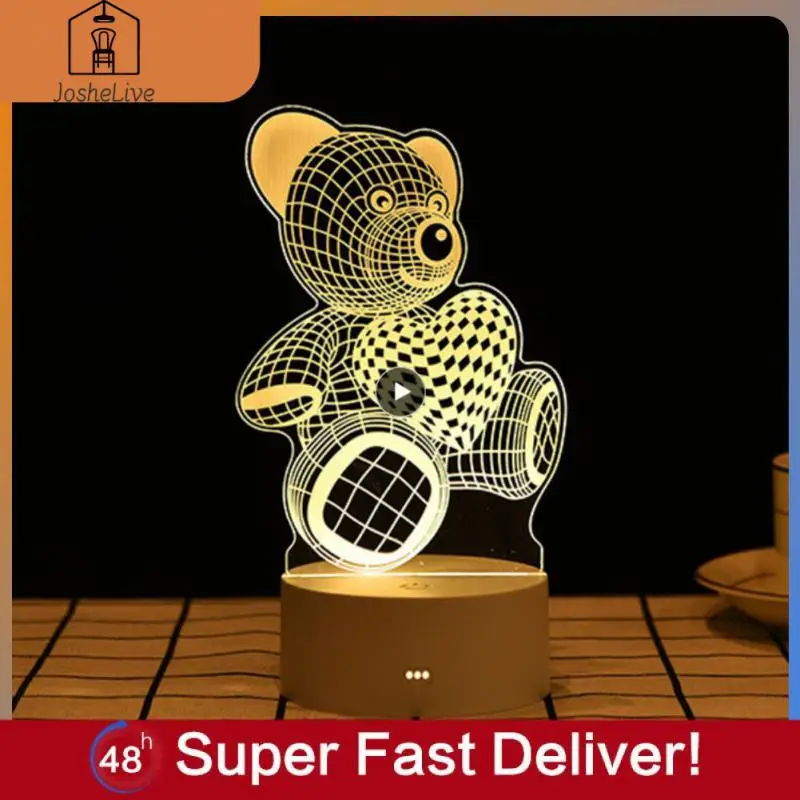 

Лампа Акриловая светодиодная неоновая с USB, 1 шт.