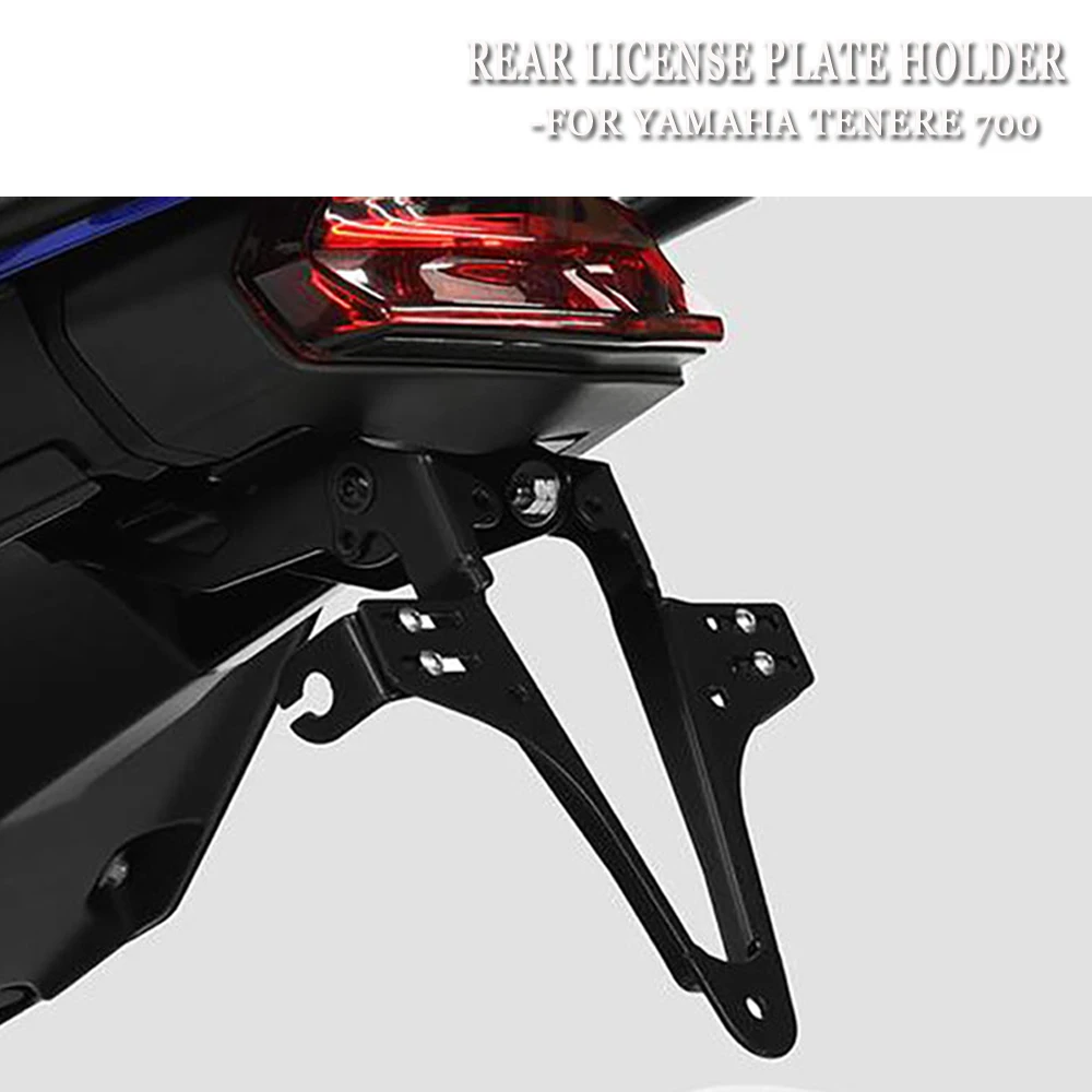 For Yamaha Tenere 700 Tenere700 2020 2021 NEW Motorcycle Accessories Rear License Plate Holder Bracket