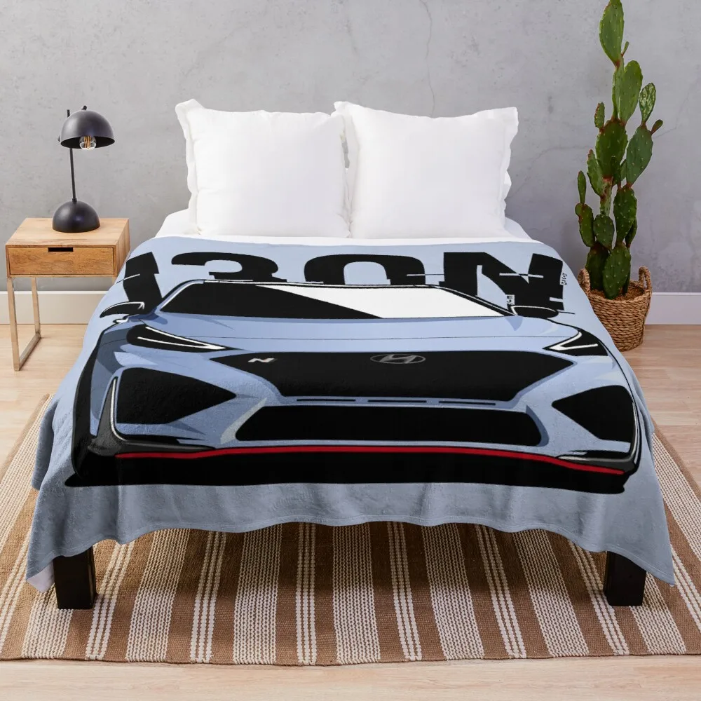 

Hyundai i30NThrow Blanket Custom Blanket Summer Blanket Knitted