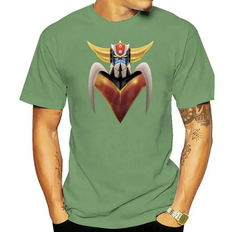 

100% Cotton O Neck Custom Printed Tshirt Men T Shirt Ufo Robo Grendizer Goldorak Women T Shirt 011287