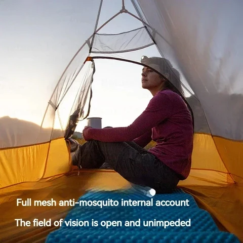 Кемпинговая палатка Naturehike Cloud Up 2, 1 человек, 980 г, нейлон, 10D, силиконовая, водонепроницаемая, портативная, для пешего туризма, альпинизма, сверхлегкая