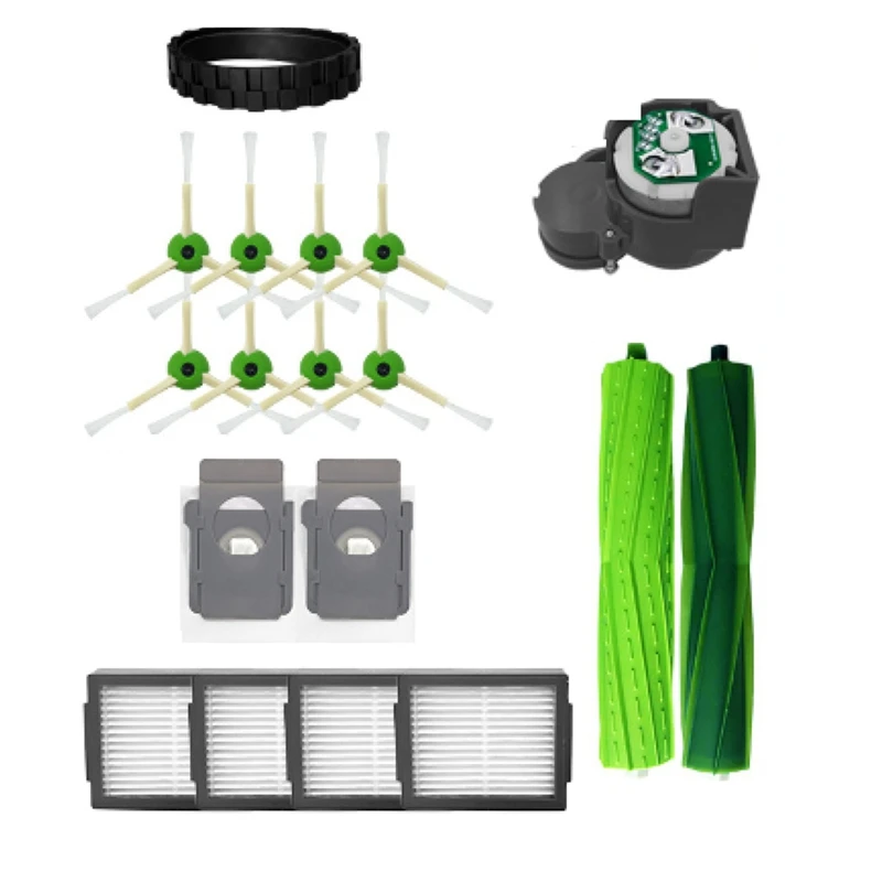 

Основная и боковая щетки для Irobot Roomba, Серия I, I7, E5, E6, I3, робототехника, аксессуары для домашнего пылесоса