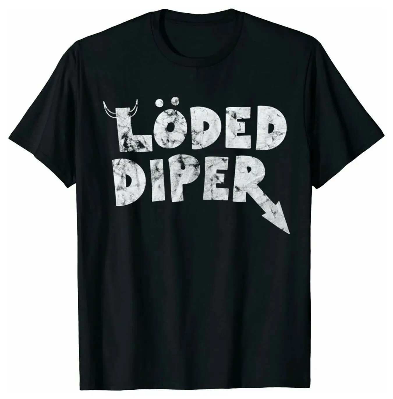 

Loded Diper Shirt Vintage Look Diary of a Wimpy Kid Tee Short-Sleeve Rodr