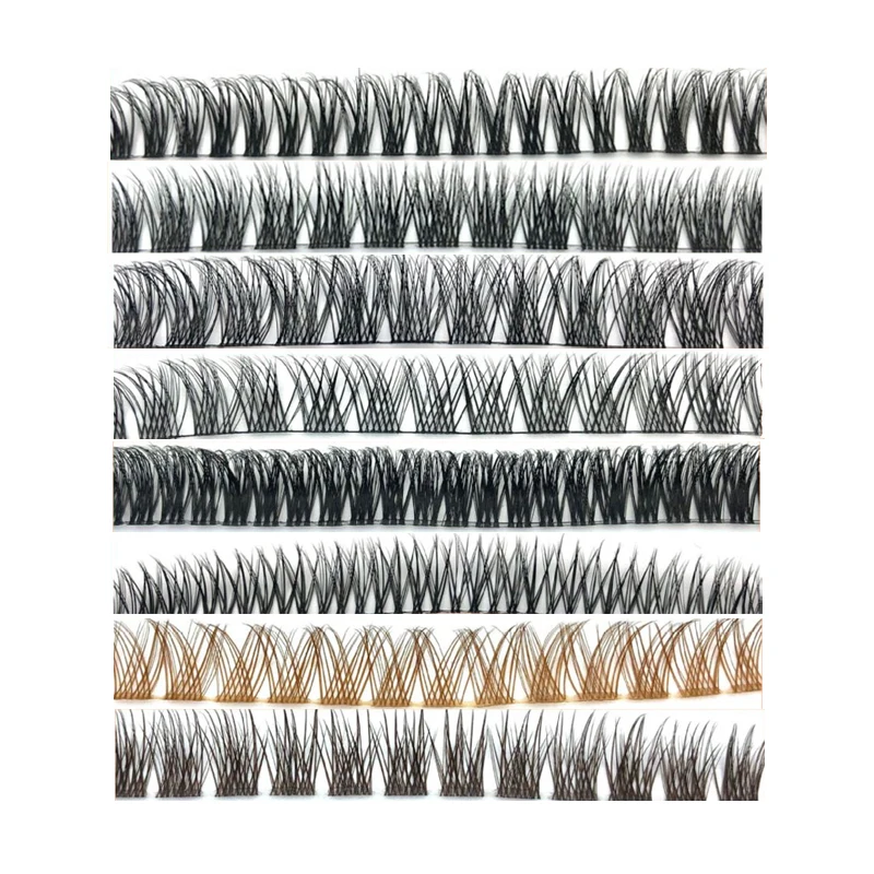 

Wholesale Segmented False Extension Eyelash DIY Natural Individual Lash Makeup Tools Soft and Natural Easy to Operate Eyelashes