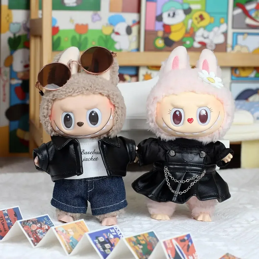 17 см мини плюшевая коляска одежда наряд аксессуары для корейской Kpop Exo Labubu Idol