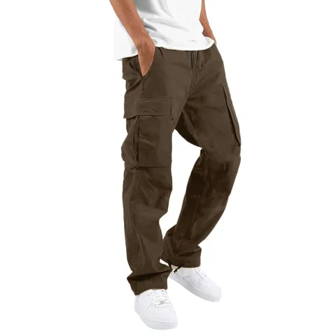 Брюки-карго мужские с несколькими карманами, тактическая женская уличная одежда, нижняя одежда в стиле хип-хоп