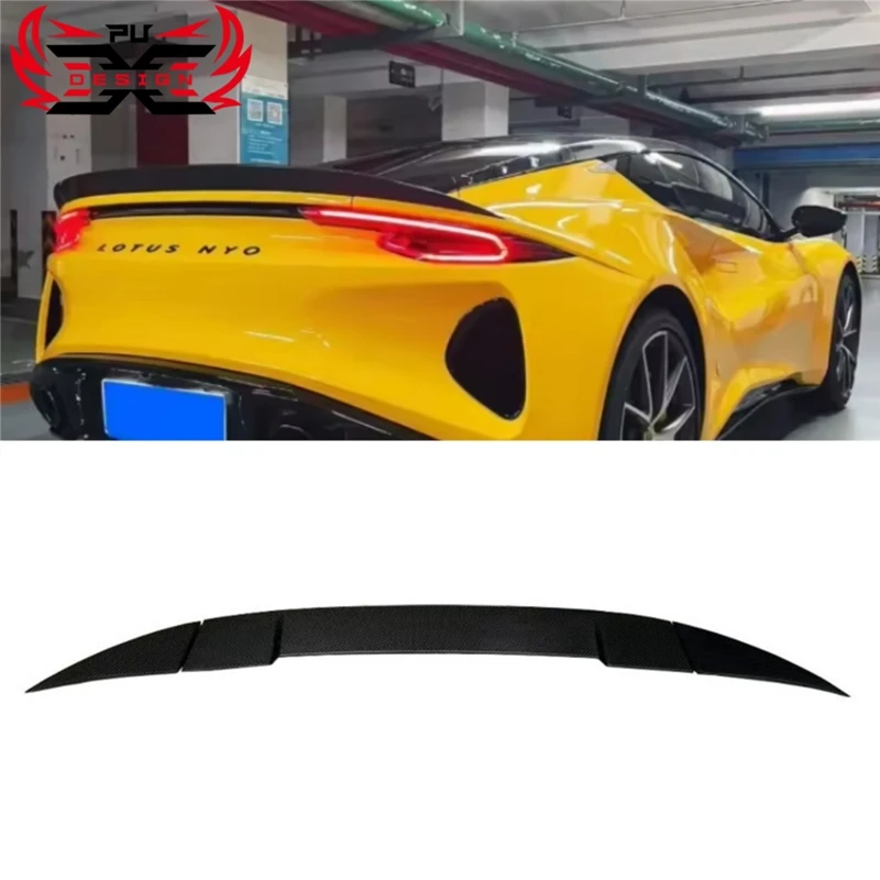 Сухой спойлер OD Style для заднего багажника из углеродного волокна хвост губа крыло