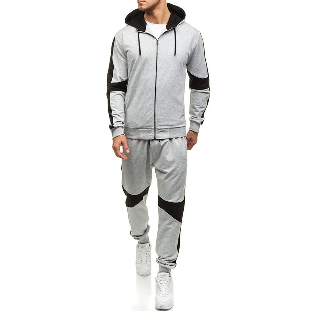 

Men's Zip Hoodie Loose Outdoor Fitness Sports Suit