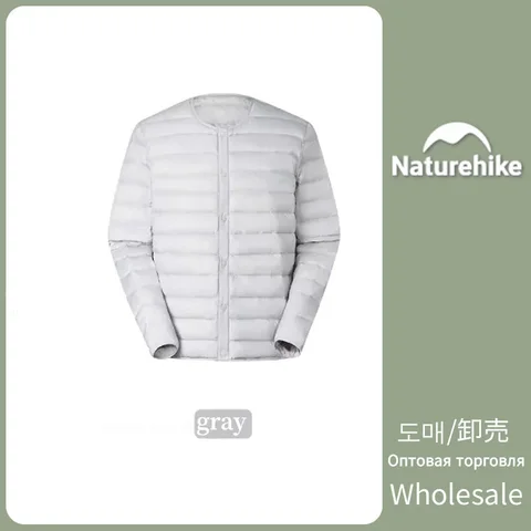 Naturehike Зимняя куртка из гусиного пуха Легкий тепловой кемпинг походы вниз куртка Альпинизм теплое пальто для мужчин женщин  S-XXL