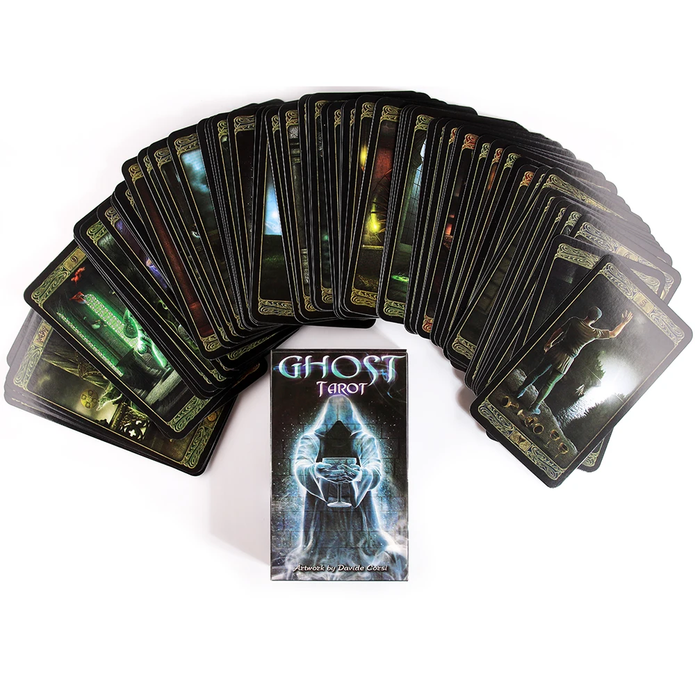 

Ghost Tarot 78 Cards Divination Oracle Deck Tarot Cards for Beginners The Best Tarot Card Board Games