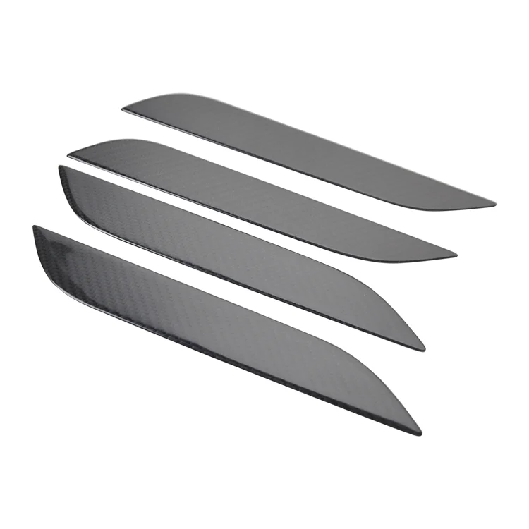

Wholesales Car Accessories Real Carbon Fiber Door Handle Cover For 2019 model S