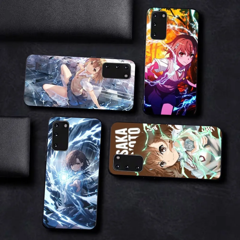 Anime M-Misaka Mikoto Cute Phone Case For Samsung S 9 10 20 21 22 23 30 24 Plus Lite Ultra FE S10lite Fundas