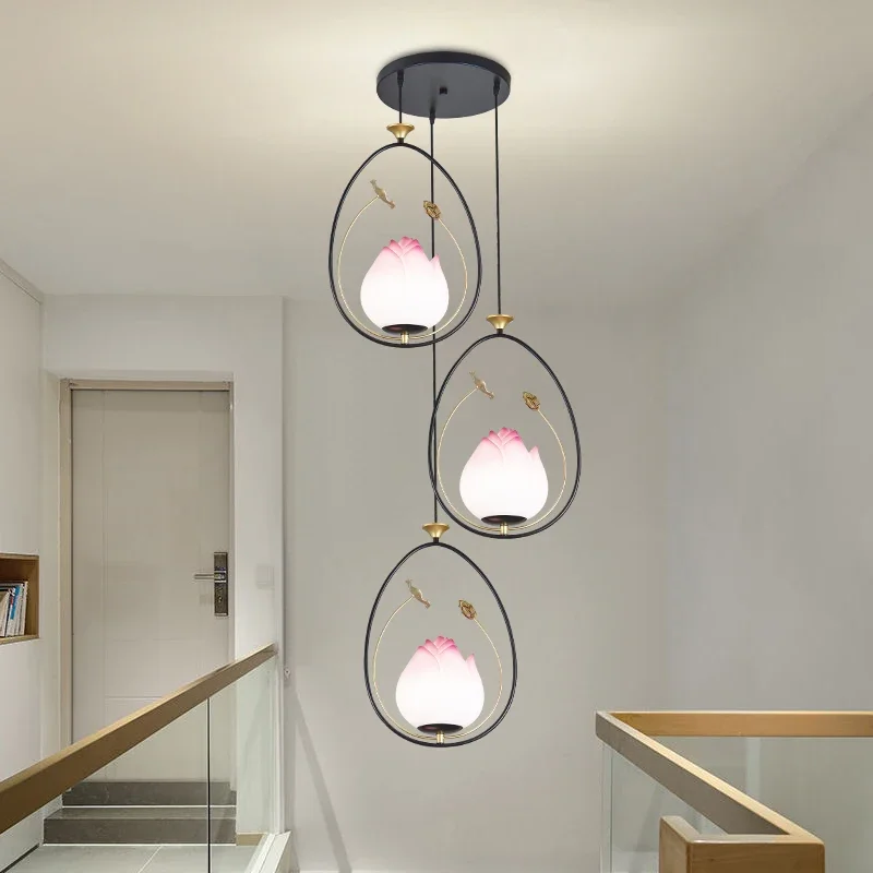 SEAN Contemporary LED Pendant Lamp Modern Art Dining Room Bedroom Study Bar Hotel Villa Cafe Home Corridor Chandelier