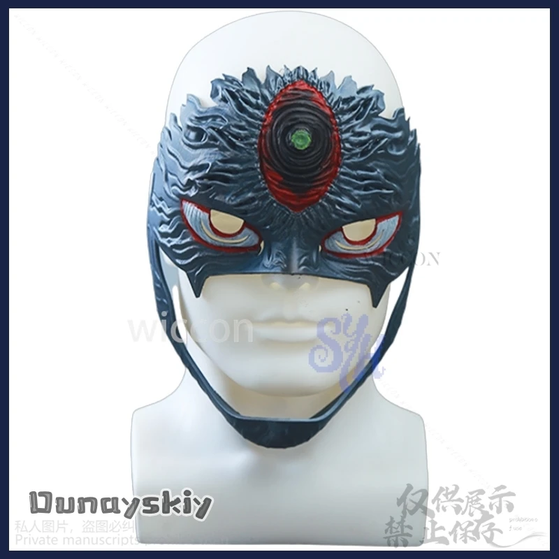 Фото JJ Enjōji Jin Косплей Dandadan SE2 Аниме Костюм Злой Глаз 3D Базовая Маска Полилактической Кислоты Ужасы Хэллоуин Рождественская Вечеринка Подарки №2