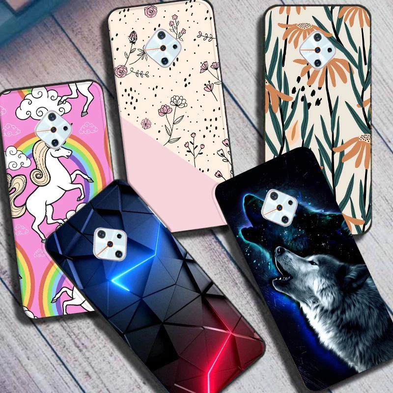 Чехол-накладка для телефона Vivo S1 Pro/vivo 1907/Vivo S1/Vivo V1920, силиконовый мягкий чехол для S1Pro Vivo s1, бампер с мультипликационным рисунком
