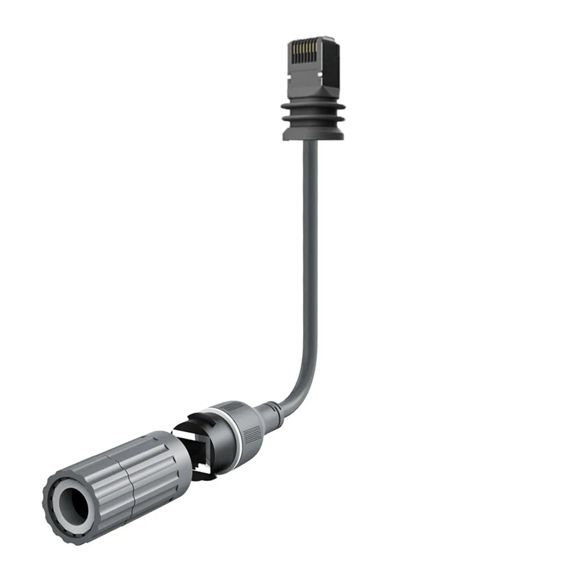 Для Starlink прямоугольный сменный кабель-адаптер Gen3 V3 для кабеля RJ45 Ethernet гнездовой